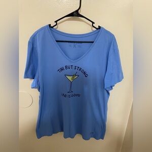 ✨Women’s Life Is Good Short Sleeve Tee Size XL